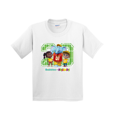 Bubbles and Friends - Varsity Collection Team Children T-Shirt