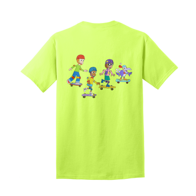 Skater Kids Adult Short Sleeve Tee
