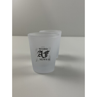 Weird AF News Shot Glasses Set of 2