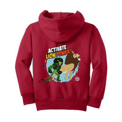 Activate Lion Power Kids Pullover Hoodie
