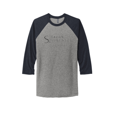 Next Level™ Unisex Tri-Blend 3/4-Sleeve Raglan Tee or Similar