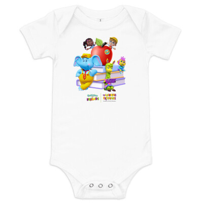 Bubbles & Friends BTS Books Onesie