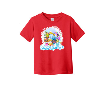 Happy Holidays Toddler T-Shirt - Snowflake