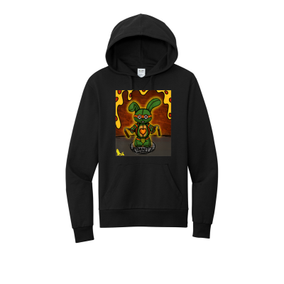 Stuffy Bunny Michelangelo Organic Pullover Hoodie FeelzPhun