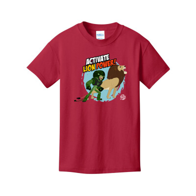 Activate Lion Power Kids T-Shirt