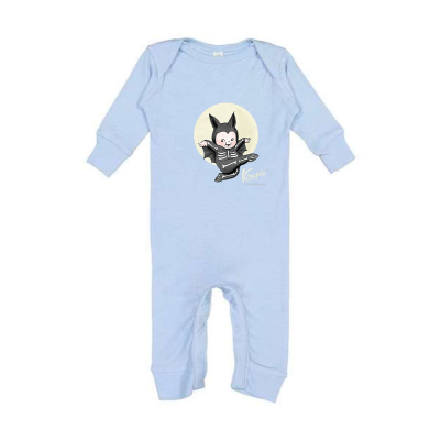 Kewpie® / Batty Baby - Rabbit Skins - Infant Long Legged Baby Rib Bodysuit