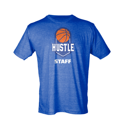 Hustle - STAFF - Unisex Poly-Rich T-Shirt