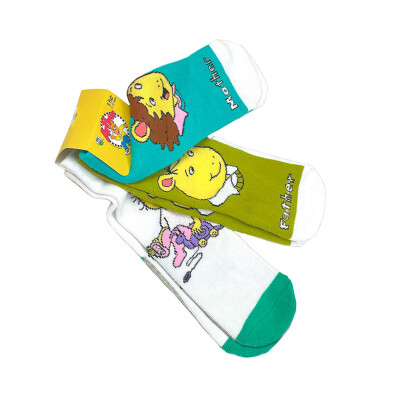 Arthur's Mom and Dad Plus Kate Socks - 3 Pairs (Kids)