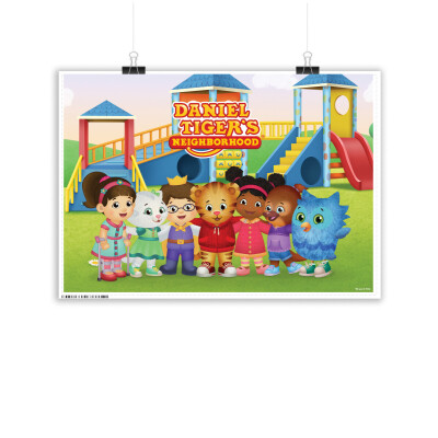 Daniel Tiger & Friends Landscape Poster (16.5" x 23.4")