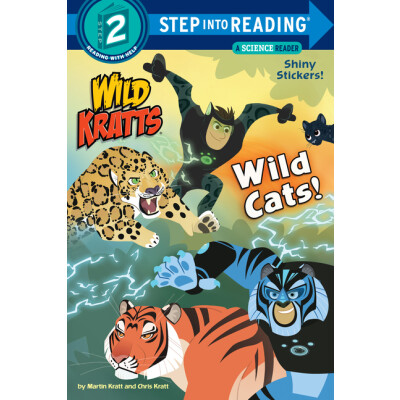 Wild Cats!  Wild Kratts Step Into Reading Step 2 Leveled Reading Book