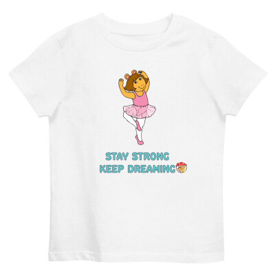 D.W. Stay Strong, Keep Dreaming Organic Cotton Kids T-Shirt