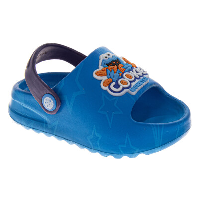 Sesame Street Cookie Monster Slide Sandals – Infant to Little Kid