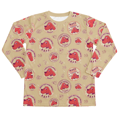 Clifford the Big Red Dog Matching Sweatsuit