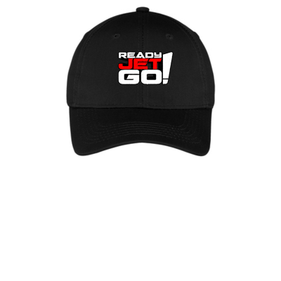 Ready Jet Go Logo! Embroidered Youth Twill Cap 