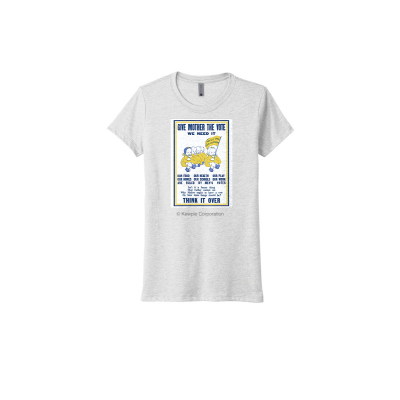 Kewpie® /Give Mom The Vote - Next Level 6710 Women's T-Shirt