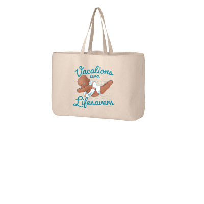 Kewpie® - Vacations Are Lifesavers - Port Authority® - Jumbo Tote