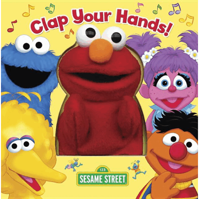 Sesame Street: Clap Your Hands! Interactive Board Book With Elmo Puppet