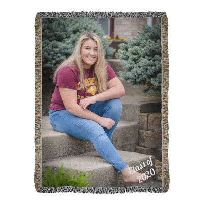 Woven Blankets - (52" x 37")