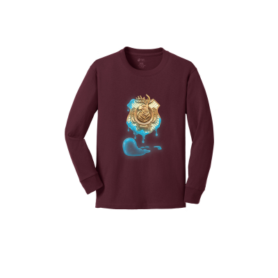Odd Squad Goo Badge Youth Long Sleeve Tee