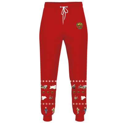 Wild Kratts "Holiday Creature Rescue" Red Jogger - ADULT UNISEX