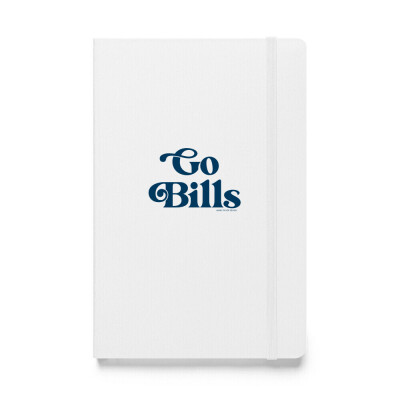 Go Bills- Hardcover Bound Notebook