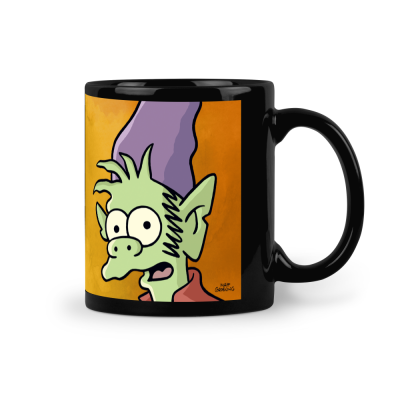 Elfo 11oz Black Ceramic Mug