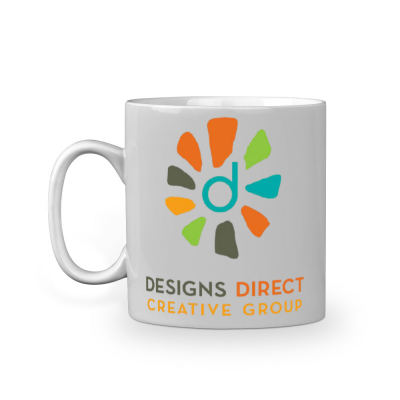 11oz White Ceramic Mug