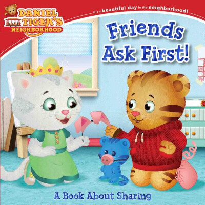 Friends Ask First!: A Book about Sharing | Board Book