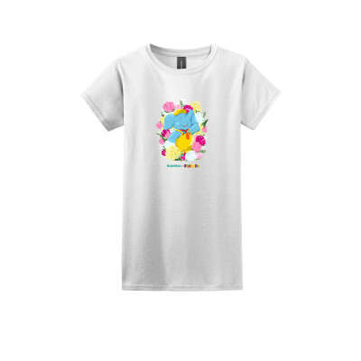 Bubbles & Friends Mothers Day Flowers Women's Tee