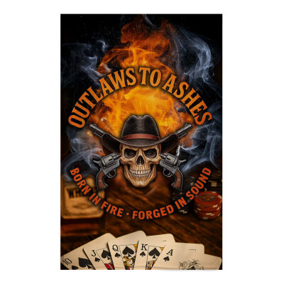 Outlaw Born in Fire OTA Flag