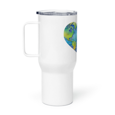 Travel Mug with a Handle - 25 oz/739 ml