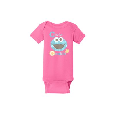 Cookie Monster C is for Cookie Infant Onesie