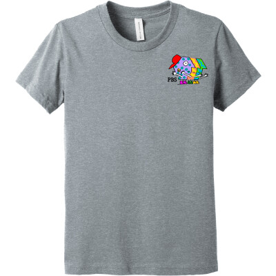 PBS KIDS P-Pals Youth Heather Short Sleeve Tee
