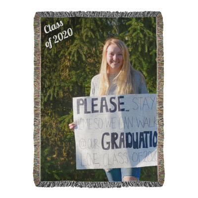 Woven Blankets - (52" x 37")