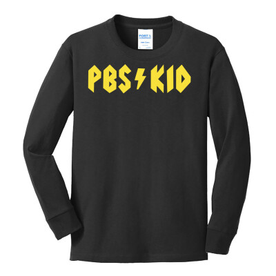 PBS KIDS Bolt Port and Company Youth Long Sleeve Tee