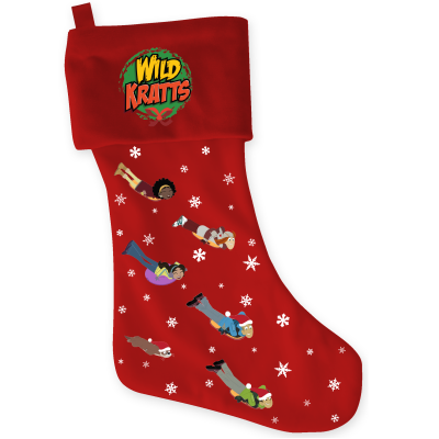 OUT OF STOCK "A Wild Kratts Christmas" Stocking