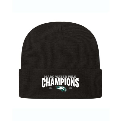 Wagner College - 2026 Water Polo Champions Beanie