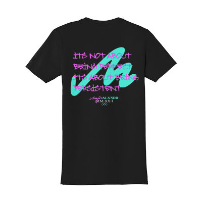 AM - SAMPLE - South Beach Black Tee