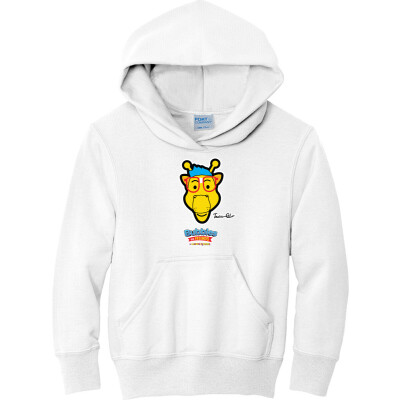 Bubbles & Friends- Friends from Happyville 'Technical' Fleece Pullover Hooded Sweatshirt