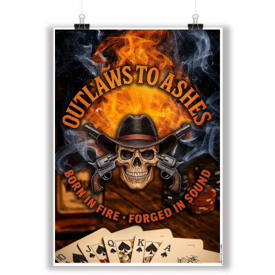 OTA Born in Fire * Forged in Sound Poster: 33.1" x 23.4"