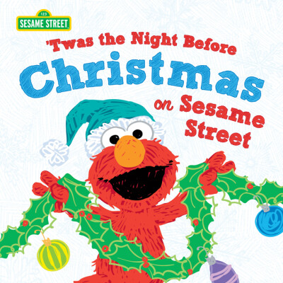 Twas the Night Before Christmas on Sesame Street Picture Book
