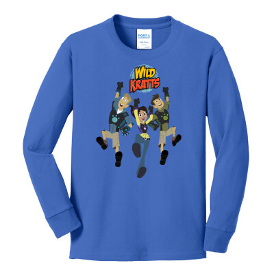 Wild Kratts Jumping Kids' Long Sleeve T-Shirt