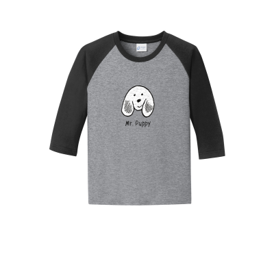Mr Puppy Kids Baseball Tee