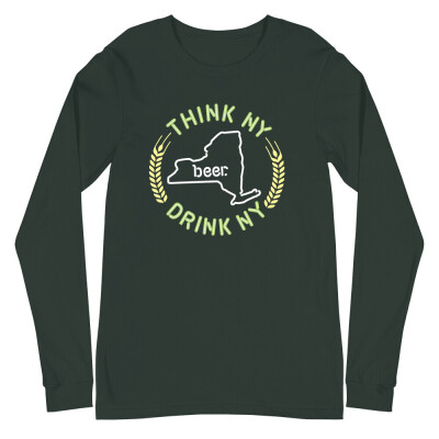 Think NY, Drink NY | Unisex Longsleeve