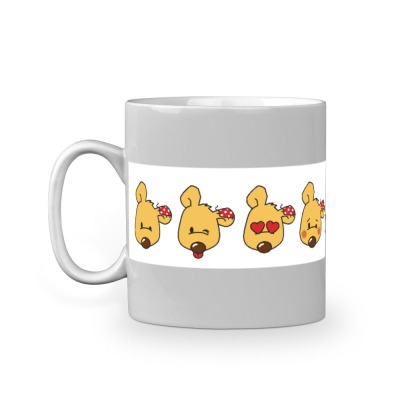 11oz White Ceramic Mug