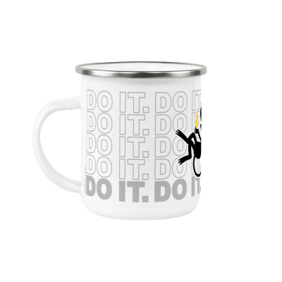 Luci Do It 12 oz Enamel Cup