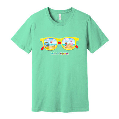 Bubbles & Friends Summer Sunglasses Unisex  Tee