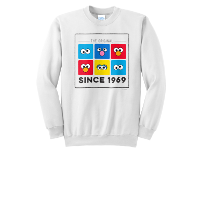 Sesame Street The Original Favorites Adult Sweatshirt