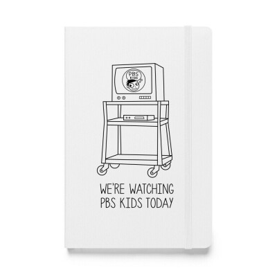 "Watching PBS KIDS" Hardcover Bound Notebook | JournalBook®