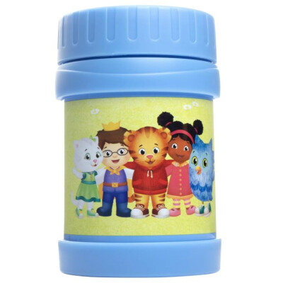 Daniel Tiger Blue Food Jar with Blue Lid